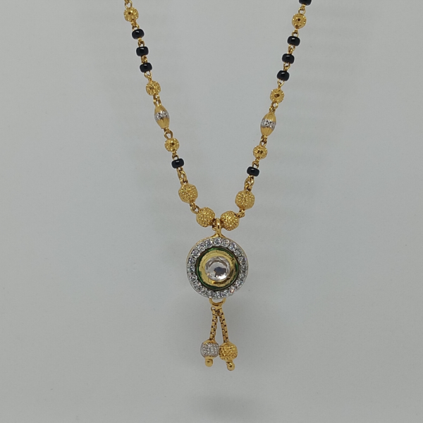 Traditional Indian Mangalsutra with Intricate Design