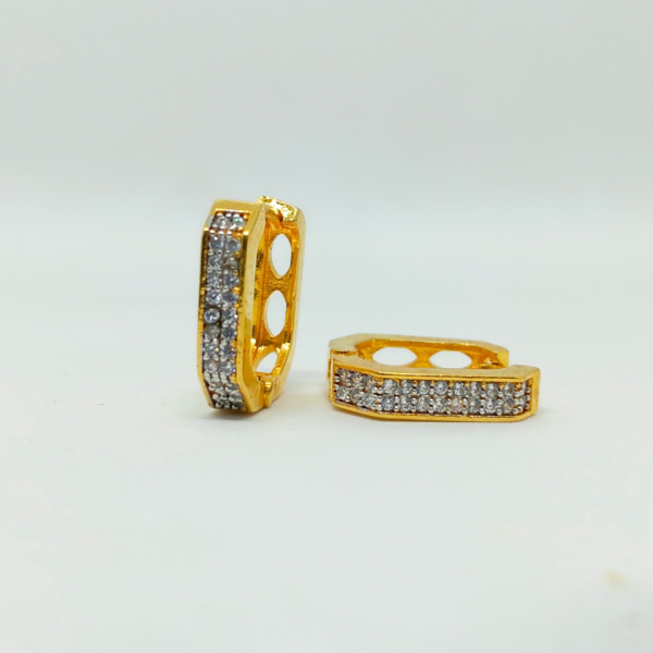 Modern Hoop Earrings with Unique Design