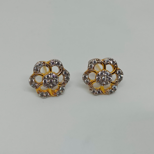 Elegant Petal Stud Earrings