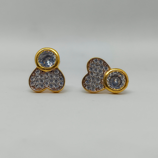 Shimmering Love Stud Earrings
