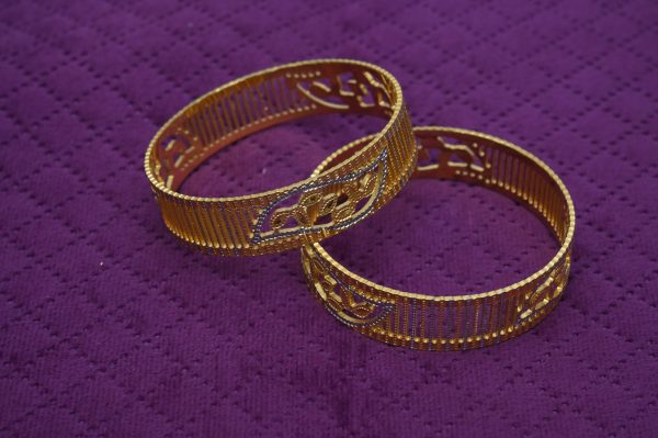 Intricate Layered Bangle Set
