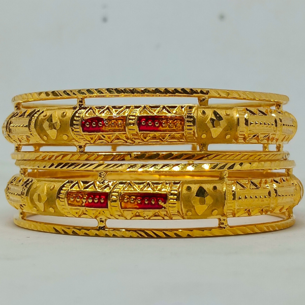 Intricate Cutwork Bangle Set