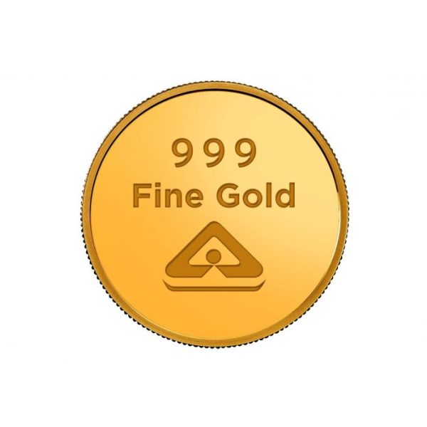 5 Gram 24K (999) Pure Gold Coin – Certified & Hallmarked